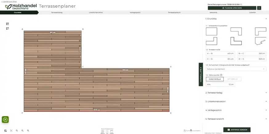 Terrassenplaner